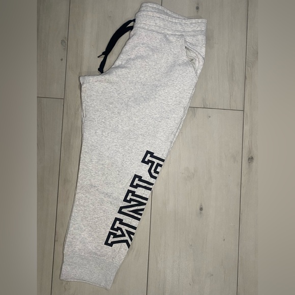 PINK Victoria's Secret Pants - PINK Victoria's Secret Gray Hoodie